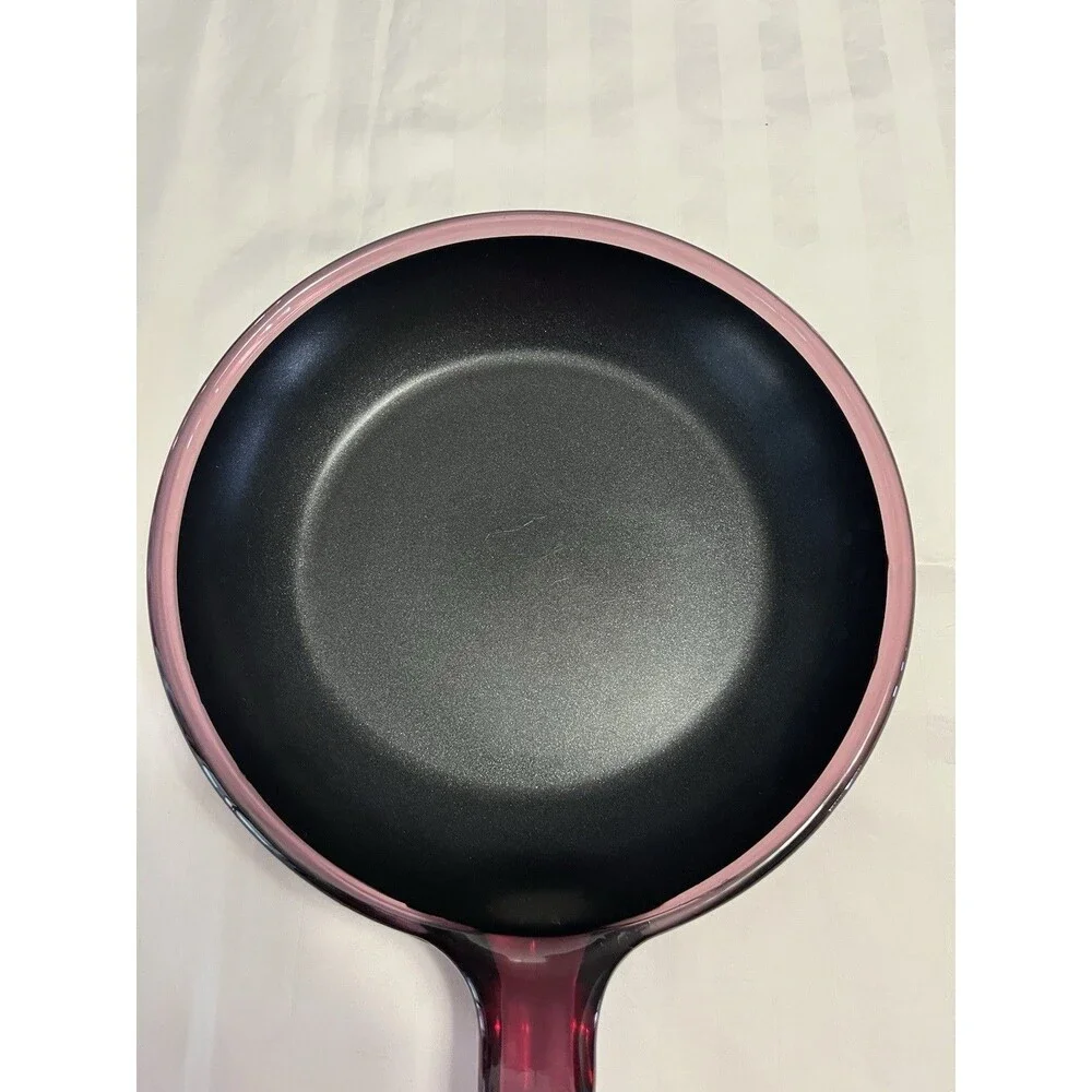 Vtg Corning Visions Cranberry 9